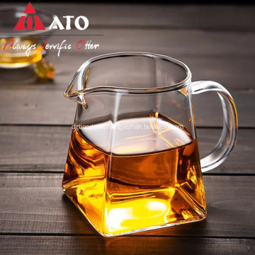 Borosilicate Glass Serving Cup Vidrector de vidrio de té de té Pot